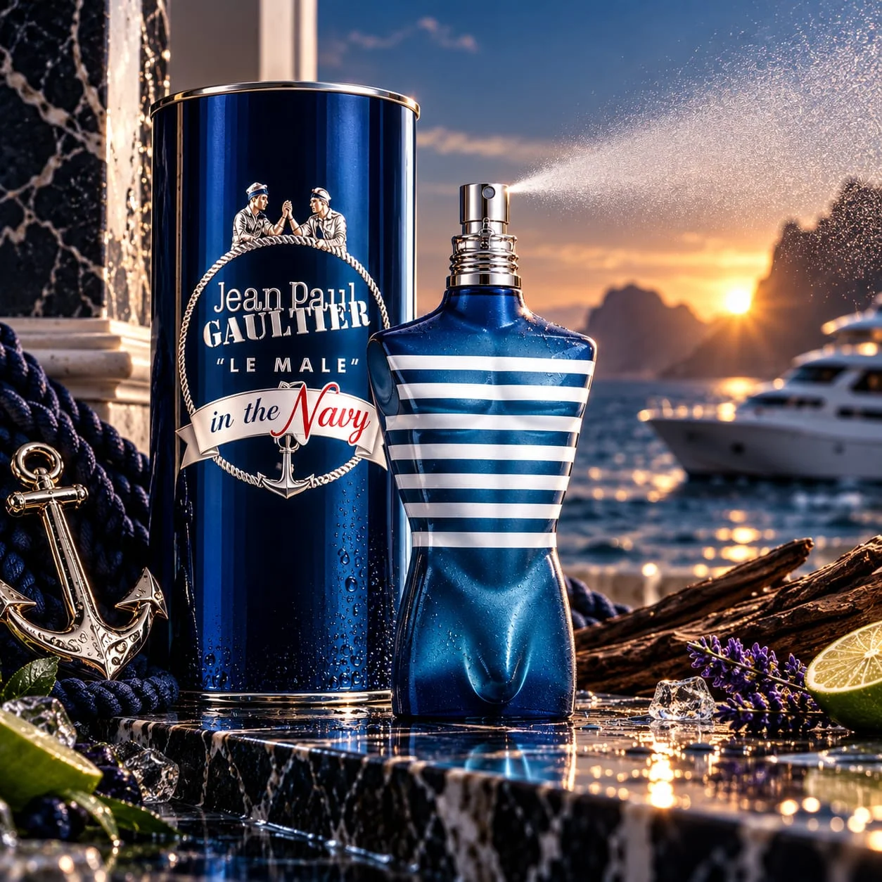 LE MALE IN THE NAVY JEAN PAUL GAULTIER